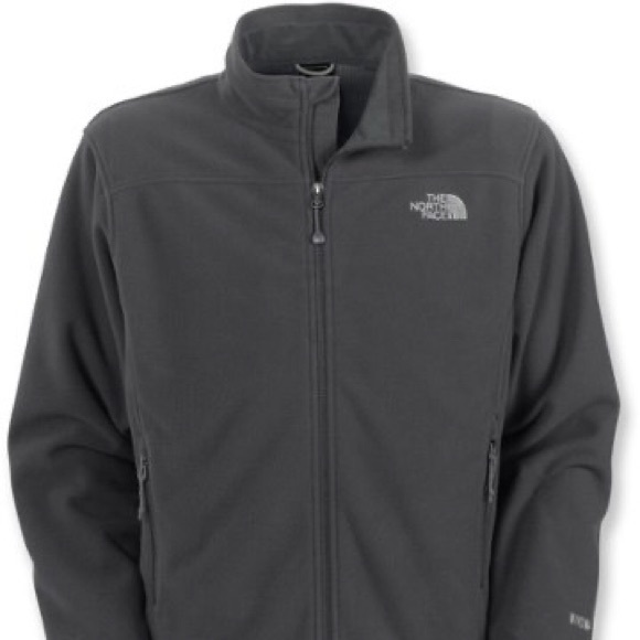The North Face Windwall Grey Fleece Jacket - Picture 3 of 5